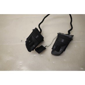 Multifunctietoetsen stuurwiel L+R zwart div. Audi modellen Bj 03-11