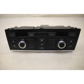 Climatronic paneel zwart ENGELS Audi A6,S6, RS6 Bj 05-11