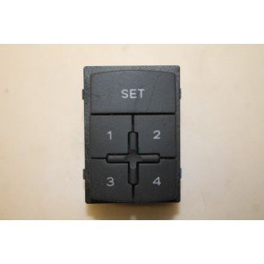 Memory-schakelaar stoelverstelling zwart Audi A8, S8 Bj 03-10