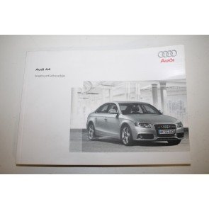 Instructieboekje nederlandstalig Audi A4 Sedan Bj 08-12