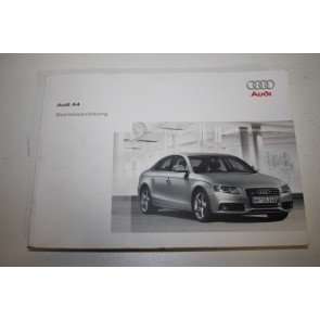 Instructieboekje duitstalig Audi A4 Sedan Bj 08-12