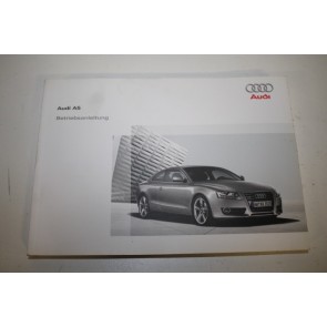Instructieboekje duitstalig Audi A5 Coupe Bj 07-12