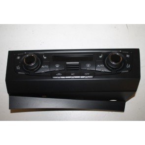 Climatronic paneel chroomglans/zwart Audi A4, S4, A5, S5 Bj 08-12