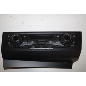 Climatronic paneel chroomglans/zwart Audi A4, S4, A5, S5 Bj 08-12