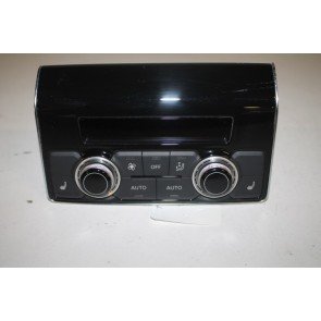 Climatronic paneel achter zwart/alu Audi A8, S8 Bj 10-13