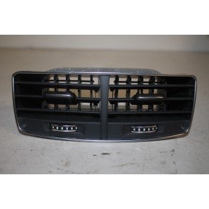 Luchtrooster MA zwart/chroom Audi A8, S8 Bj 10-13