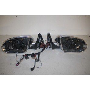 Set buitenspiegels aluminium ENGELS Audi A8, S8 Bj 10-heden