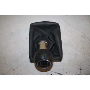 Versnellingspook leder zwart Audi A6, S6 Bj 05-11