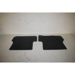 1 set vloermatten achterzijde zwart Audi A6, S6, RS6, A7, S7, RS7 Bj 15-heden