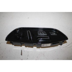 Schakelaarmodule stoel RA zwart-hoogglanzend Audi A8, S8 Bj 10-17
