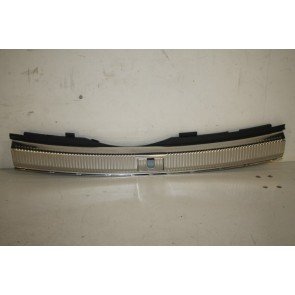 Bekleding afsluitplaat achter zwart/edelstaal Audi A6, S6, RS6 Avant Bj 11-18