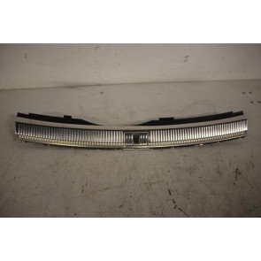 Bekleding afsluitplaat achter zwart/edelstaal Audi A6, S6, RS6 Avant Bj 11-18