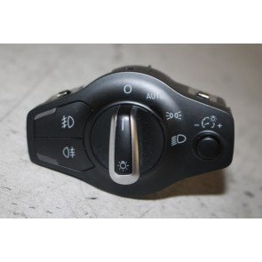 Multischakelaar verlichting zwart Audi A4, S4, A5, S5, Q5 Bj 08-17