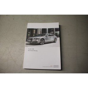 Instructieboekje duitstalig Audi Audi A8, S8 Bj 10-13