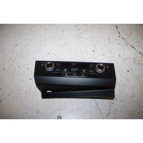 Climatronic paneel chroomglans/zwart ENGELS Audi A4, S4, RS4, A5, S5, RS5, Q5, SQ5 Bj 12-17