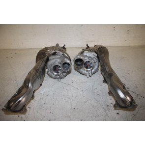 Set uitlaatgasturbo's GEREVISEERD 4.0 V8 TFSI benz. Audi S8 Bj 10-13