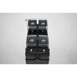 Schakelaar elektr. ruitmechanisme zwart div. Audi modellen Bj 11-18