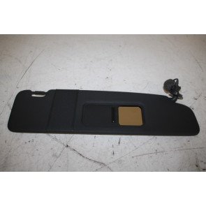 0599223 - 8H0857552A24A - Zonneklep met spiegel en afdekschuif rechts zwart Audi A4, S4 Cabrio Bj 03-06