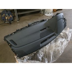 Dashboard met luchtkanaal leer zwart Audi Q7, SQ7 Bj 16-heden