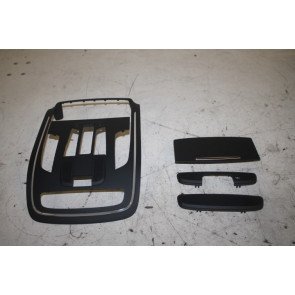 1 set afdekplaten binnenverlichting zwart Audi A8, S8 Bj 10-17