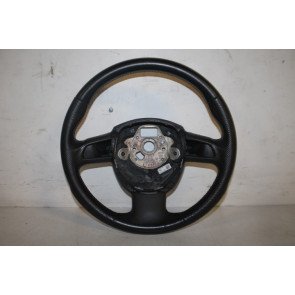 Multifuntiesportstuurwiel 3-spaaks leer zwart Audi A4, A5 Bj 08-12