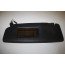Zonneklep met spiegel en afdekschuif links zwart Audi A4, S4, RS4 Cabrio Bj 03-09