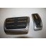 Set pedaalkappen edelstaal Audi A8, S8 bj 10-17