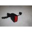Gordelslot achter zwart/verkeersrood Audi A4, S4, RS4, A5, S5 Sportback Bj 16-heden