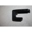 Afdichting geleidingsrail LV zwart Audi A6, S6, A7, S7, E-Tron Bj 19-heden