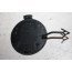 Afdekking sleepoog daytonagrijs Audi A7, S7 Bj 11-14