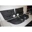 Set B&0 portierbekleding kunstleer zwart Audi A4, S4, RS4 Bj 16-heden