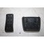 1 set pedaalkappen edelstaal ENGELS Audi A4, S4, A5, S5, Q5, SQ5 Bj 16-heden