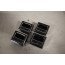 Set bevestigingsogen zwart Audi A4, S4 Avant, Q5, SQ5, Q7, SQ7 Bj 16-heden