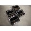 Set bevestigingsogen zwart Audi A4, S4 Avant, Q5, SQ5, Q7, SQ7 Bj 16-heden