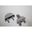 Houder zonneklep kristalzilver Audi A6, S6, RS6, A7, S7, RS7, A8, S8, E-Tron Bj 14-heden