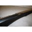 Bekleding afsluitplaat achter kunststof/edelstaal zwart Audi A6, S6, RS6 Avant Bj 19-heden