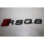 RSQ8 Embleem achterkant zwart-glanzend Audi RSQ8 Bj 20-heden