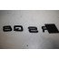 RSQ8 Embleem achterkant zwart-glanzend Audi RSQ8 Bj 20-heden