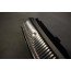 Bekleding afsluitplaat achter zwart/edelstaal Audi A6, S6, RS6 Avant Bj 11-18