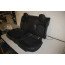 Achterbank leer zwart/rotsgrijs Audi RS6 Bj 13-18