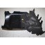 Bovenstuk bekleding stuur zwart Audi TT, TTS, TTRS Bj 07-14