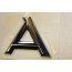 A embleem chroom achterkant Audi A3, A4, A6, A8 Bj 94-03