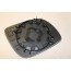 Spiegelglas (convex) verwarmbaar links ENGELSE VW Lupo Bj 96-06