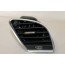 Luchtrooster RV zwart Audi A4, S4, RS4, A5, S5, RS5 Bj 10-heden