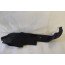 Bekleding opbergruimte links zwart Audi A5, S5, RS5 Cabrio Bj 10-heden