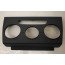 Afdekplaat middenconsole zwart Audi A3, S3, RS3 Bj 08-13
