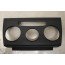 Afdekplaat middenconsole zwart Audi A3, S3, RS3 Bj 08-13