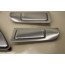 Set B&O luidsprekerroosters Alu/kristalzilver Audi A8, S8 Bj 10-heden