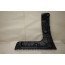 Geleidingsstuk achterbumper RO Audi A6, S6 Sedan Bj 11-14