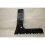 Geleidingsstuk achterbumper RO Audi A6, S6 Sedan Bj 11-14